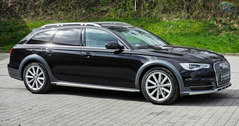 Audi A6 Allroad cena 109900 przebieg: 157900, rok produkcji 2016 z Sędziszów małe 742